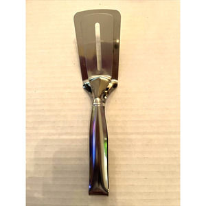 Small Stainless Steel Slotted Spatula Egg Skillet Stainless Steel Grill Tongs
